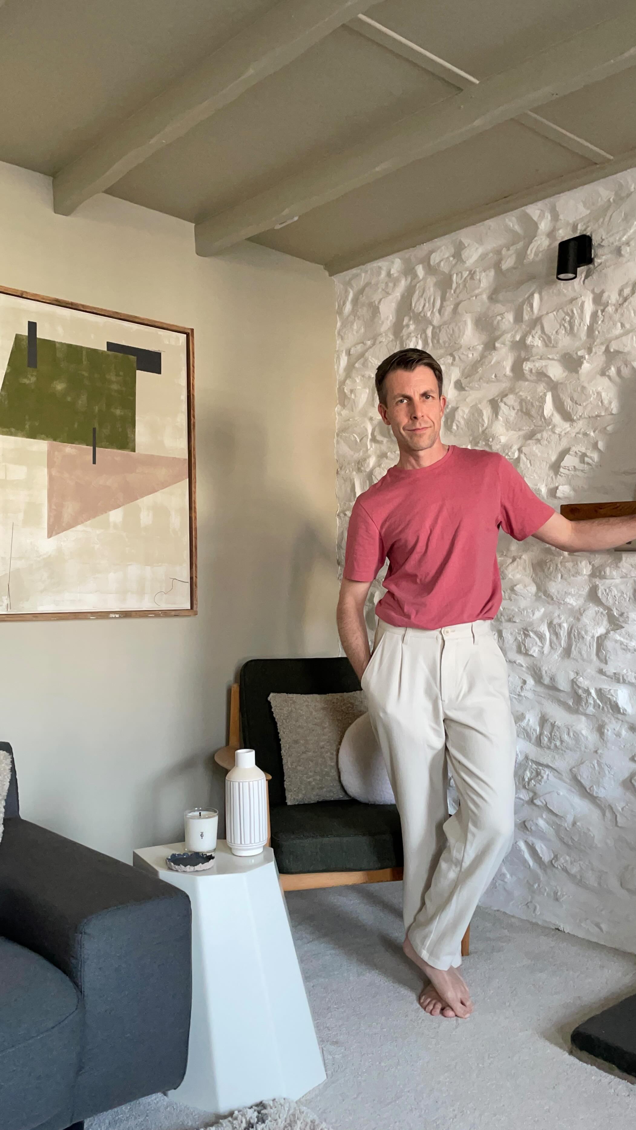 A little late (we bought this beautiful new print by the very talented @marianhaf several weeks...